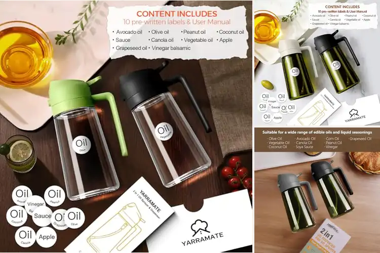 Detailed view of 10 Best Oil Sprayer Bottles for Mess-Free Cooking