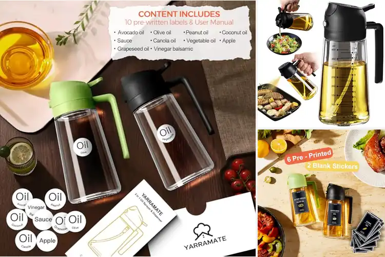 Detailed view of 10 Best Oil Sprayers for Cooking: Healthier Meals Await