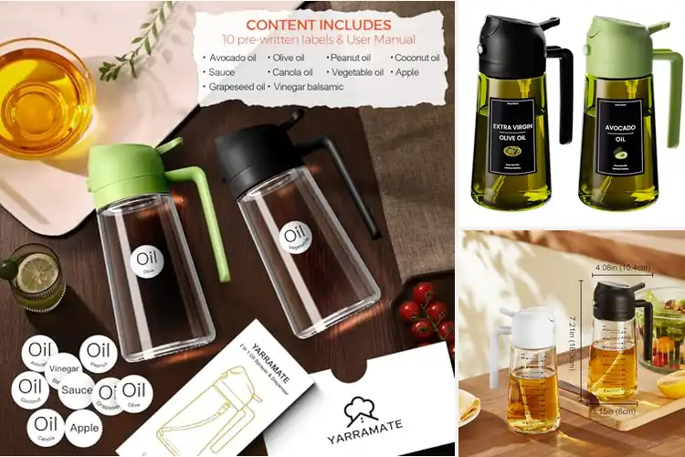 Detailed view of 10 Best Oil Sprayers: Upgrade Your Cooking