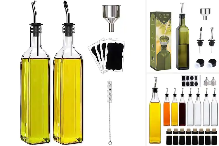 Detailed view of 10 Best Olive Oil Dispenser Bottles: Drip-Free Salads