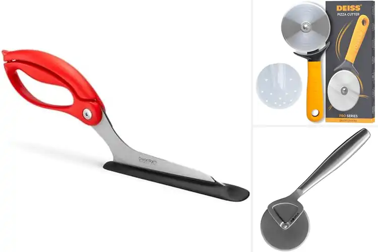 Detailed view of 10 Best One-Handed Pizza Cutters for Effortless Slicing