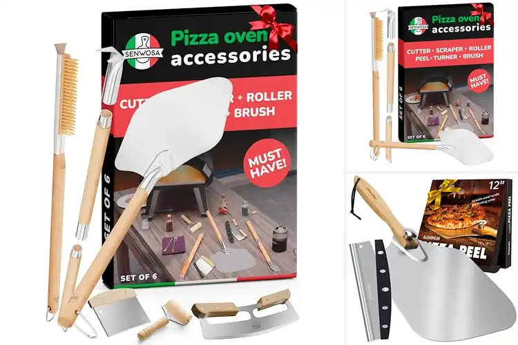 Detailed view of 10 Best Outdoor Pizza Oven Accessories for Easy Cooking