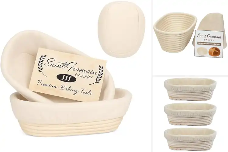 Detailed view of Best Oval Proofing Baskets