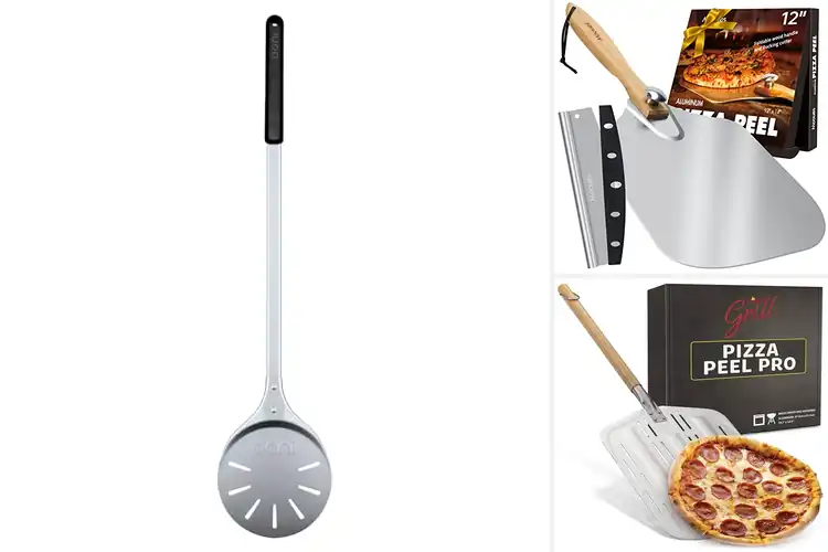 Detailed view of 10 Best Oven Pizza Peels That Make Baking Effortless