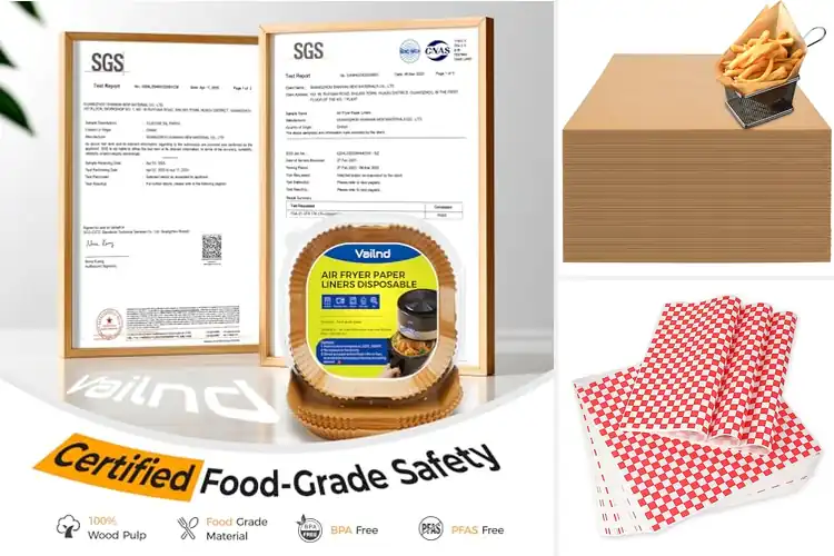 Detailed view of 10 Best Paper Liners for Non-Stick Perfection