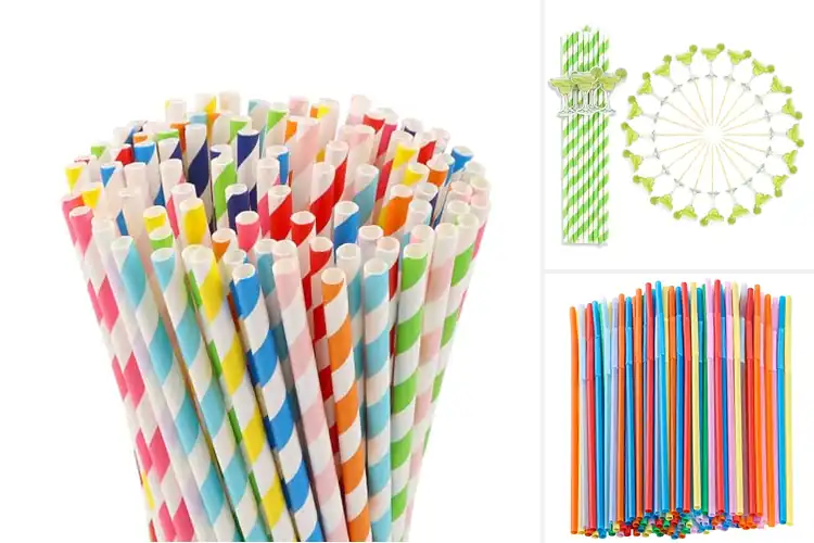 Detailed view of Best Party Straws For Gatherings: Bright, Eco-Friendly Fun