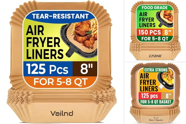 Detailed view of 10 Best PFAS-Free Air Fryer Liners: Easy Cleanup