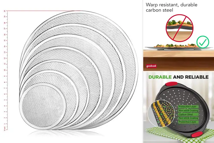 Detailed view of 10 Best Pizza Baking Sheets for Crispy Crusts at Home