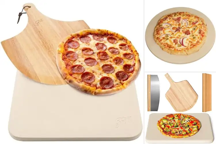 Detailed view of 10 Best Pizza Baking Stones for Perfect Homemade Pies