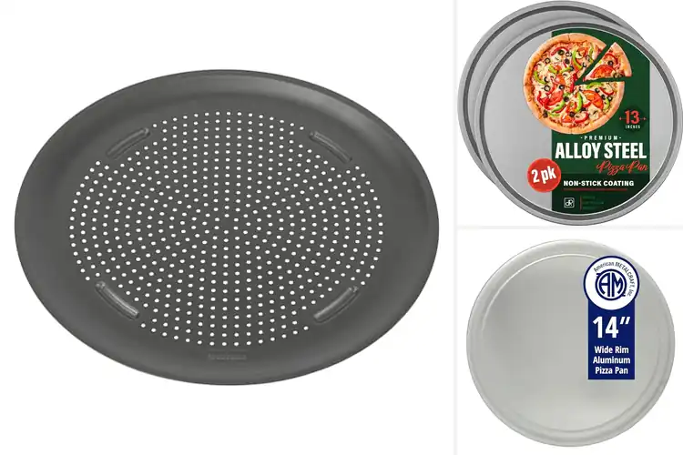Detailed view of 10 Best Pizza Baking Trays for Crispy Crusts Every Time