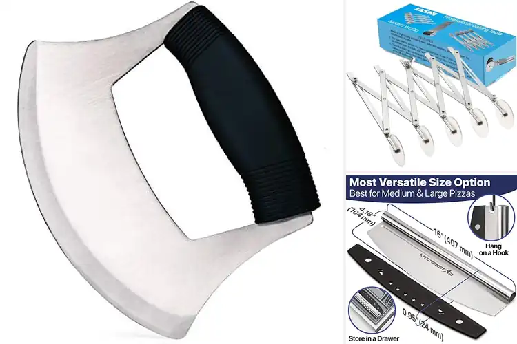 Detailed view of 10 Best Pizza Cutter Knives for Effortless Slicing