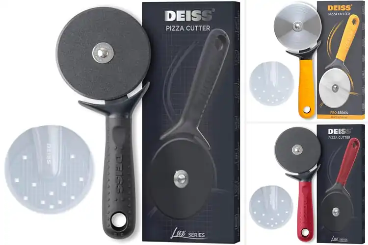 Detailed view of 10 Best Pizza Cutters With Blade Guards for Safer Slicing