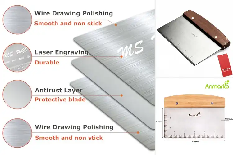 Detailed view of 10 Best Pizza Dough Choppers: Cut Like a Pro