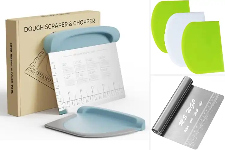 Detailed view of 10 Best Pizza Dough Scrapers to Upgrade Your Baking Game