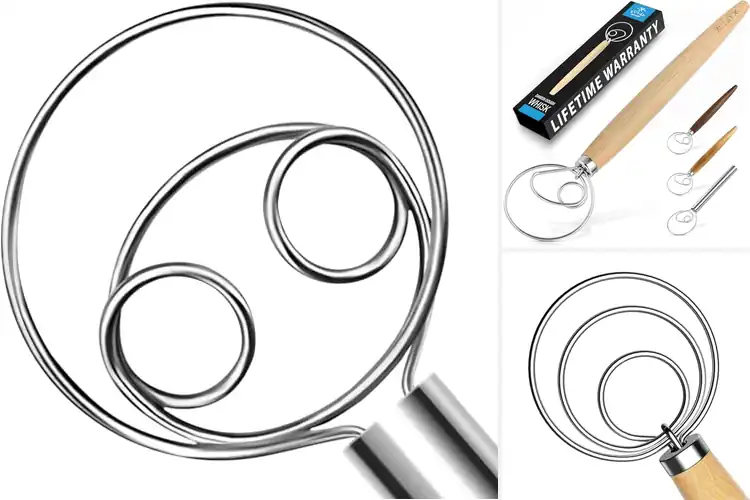 Detailed view of 10 Best Pizza Dough Whisks for Effortless Mixing
