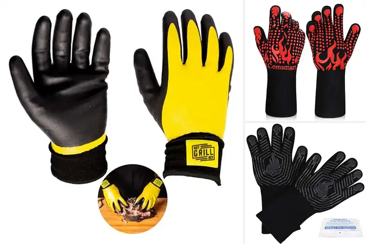 Detailed view of 10 Best Pizza Grilling Gloves for Heat-Proof Cooking