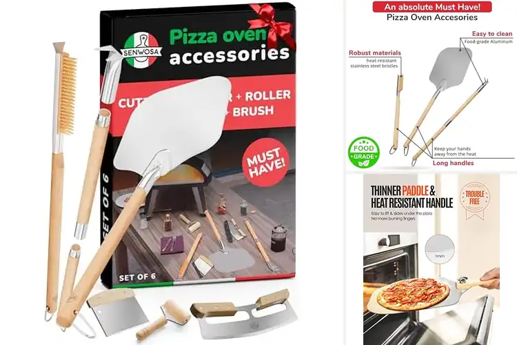 Detailed view of 10 Best Pizza Oven Accessories for Perfect Homemade Pies
