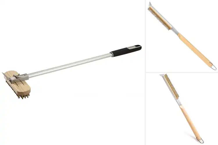 Detailed view of 10 Best Pizza Oven Brass Brushes for Quick Cleaning