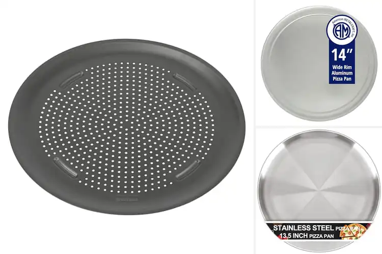 Detailed view of 10 Best Pizza Oven Pans: Crispy Crusts Achieved