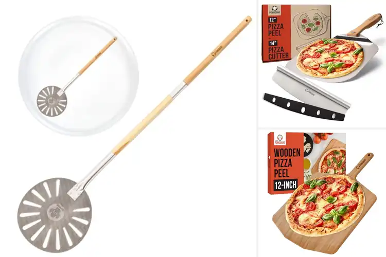 Detailed view of 10 Best Pizza Peels For Home Chefs: Perfect Pies Every Time