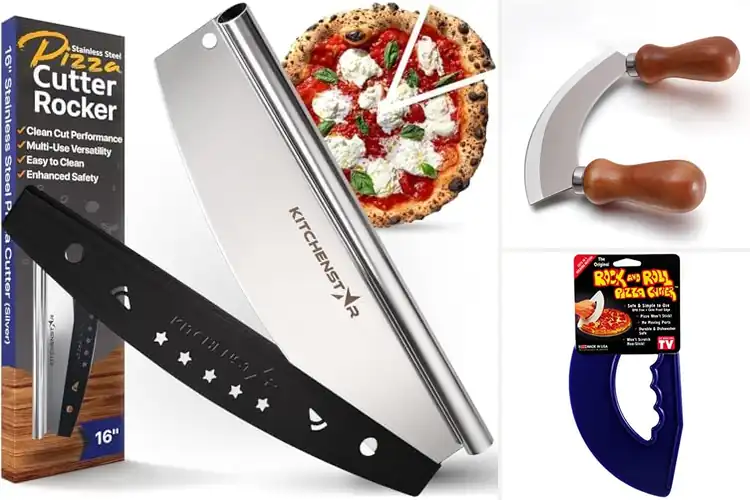 Detailed view of 10 Best Pizza Rocker Cutters for Effortless Slicing