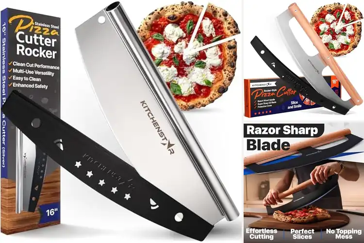 Detailed view of 10 Best Pizza Rockers: Slice Perfectly Every Time