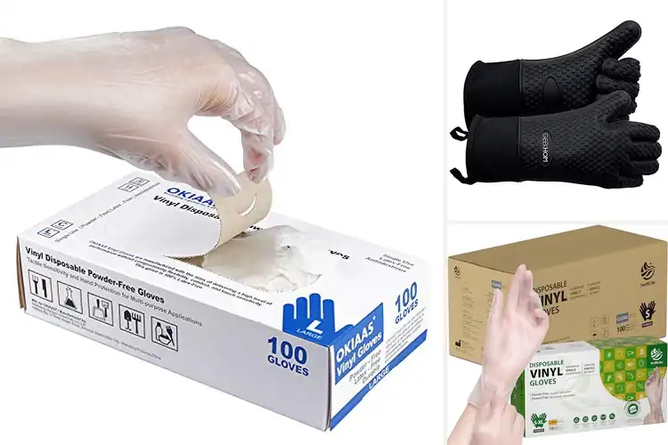 Detailed view of 10 Best Pizza Serving Gloves for Safe, Fast Handling