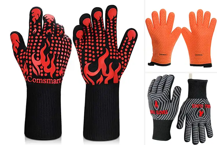 Detailed view of 10 Best Pizza Silicone Gloves for Safe & Easy Handling