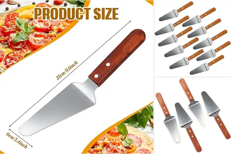 Detailed view of 10 Best Pizza Spatulas for Effortless Serving