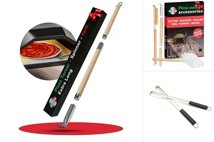 Detailed view of 10 Best Pizza Spinners for Perfect Crispy Crusts
