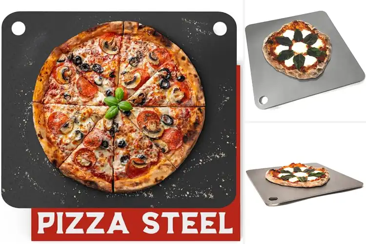 Detailed view of 10 Best Pizza Steels: Crispy Crusts Await