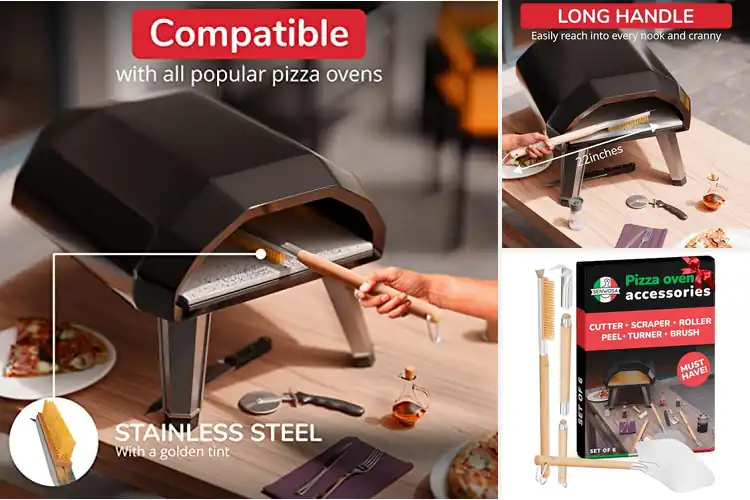 Detailed view of 10 Best Pizza Stone Brushes for Easy, Spotless Cleaning