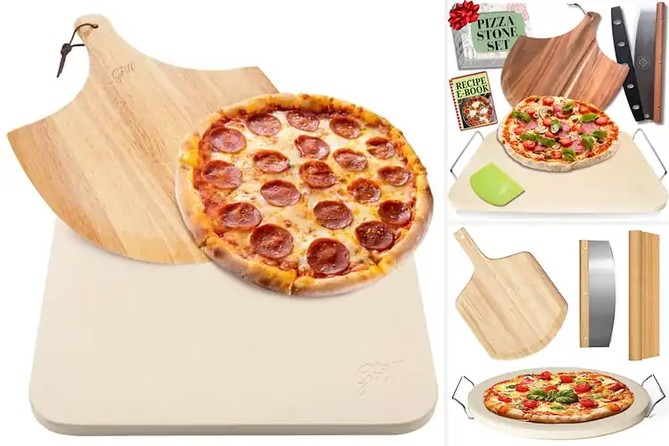 Detailed view of 10 Best Pizza Stone Kits for Perfectly Crispy Homemade Pizza