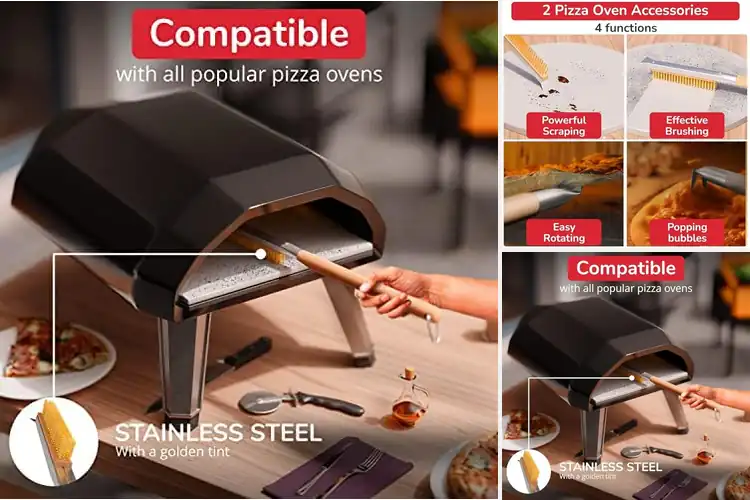 Detailed view of 10 Best Pizza Stone Scrapers for Quick & Easy Cleaning