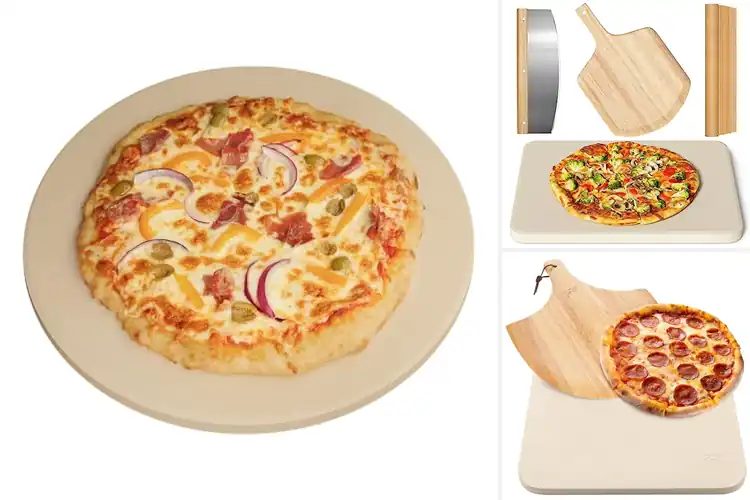 Detailed view of 10 Best Pizza Stones for Ovens to Perfect Your Homemade Pies