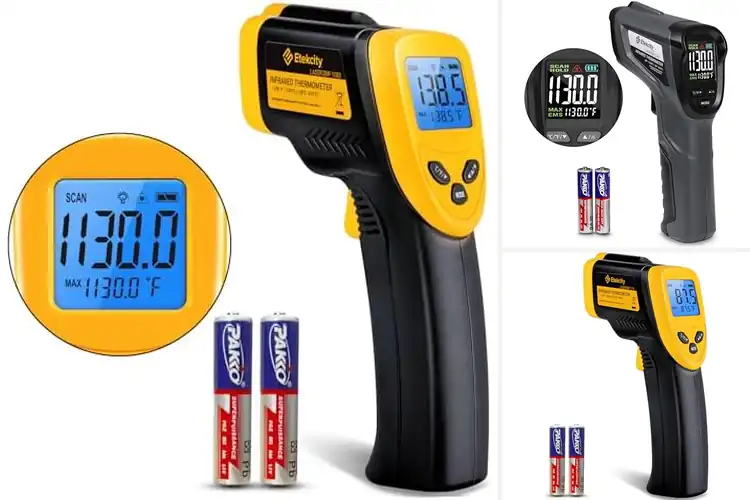 Detailed view of 10 Best Pizza Temperature Guns for Perfect Crispy Crust
