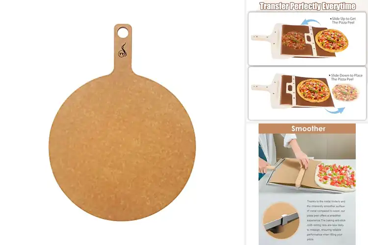 Detailed view of 10 Best Pizza Transfer Boards for Effortless Baking