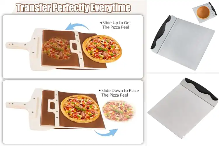 Detailed view of 10 Best Pizza Transfer Utensils for Easy, Precise Slides