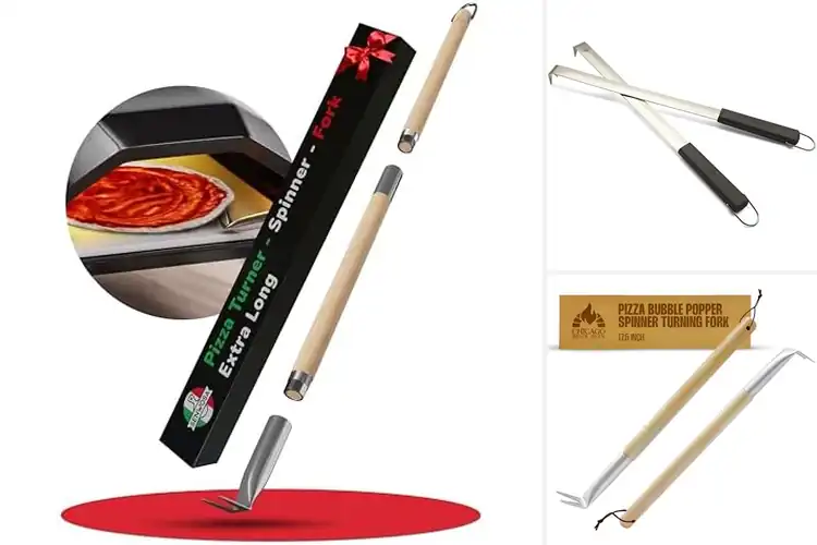Detailed view of 8 Best Pizza Turning Forks to Perfect Your Pizza Game