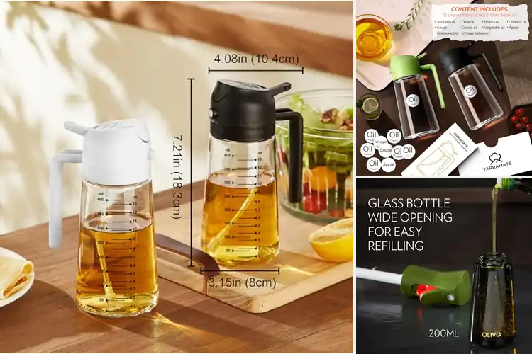 Detailed view of 10 Best Refillable Oil Sprayers for Perfect Mist Every Meal
