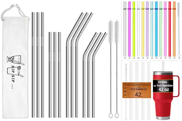 Detailed view of Best Reusable Straws: Eco-Friendly Picks for Every Sip
