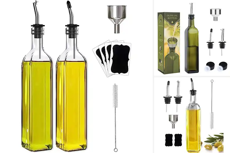 Detailed view of 10 Best Salad Oil Dispensers for Easy Mixing
