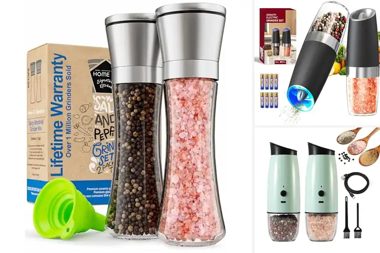 Detailed view of 10 Best Salt and Pepper Grinders