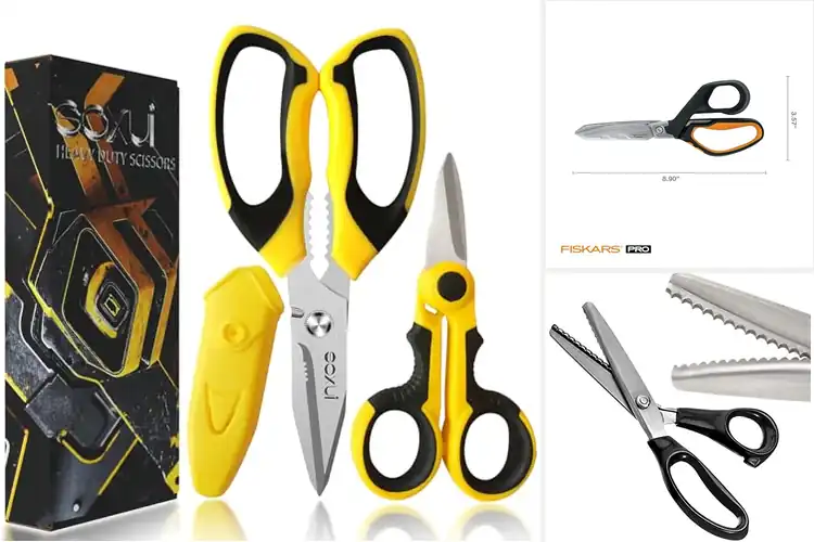Detailed view of 10 Best Serrated Edge Shears: Real-User Picks for Tasks
