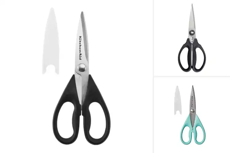 Detailed view of Best Soft Grip Kitchen Scissors for Effortless Cooking