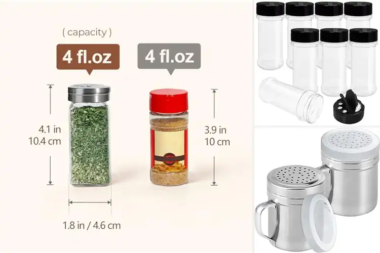 Detailed view of Best Spice Shakers for Freshness & Organization