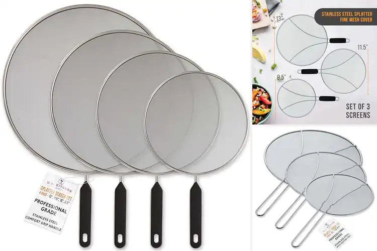 Detailed view of Best Splatter Screens: Keep Your Kitchen Clean & Grease-Free