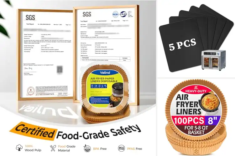 Detailed view of 10 Best Stain Resistant Liner For Air Fryer