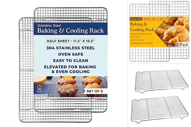Detailed view of 10 Best Stainless Steel Cooling Racks