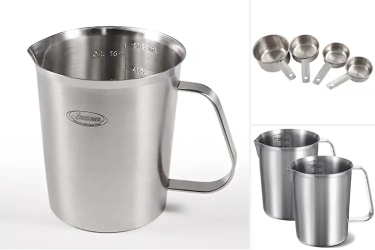 Detailed view of 10 Best Stainless Steel Handle Measuring Cups